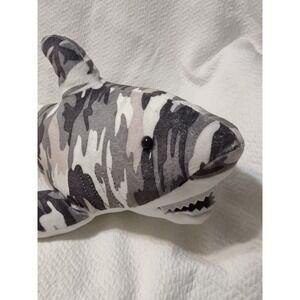 Ripleys Aquarium Plush Camo Shark Fish Stuffed Animal